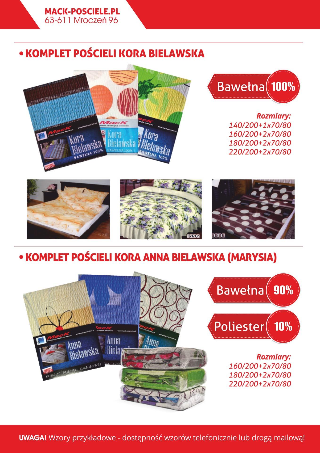 Komplet pościeli kora