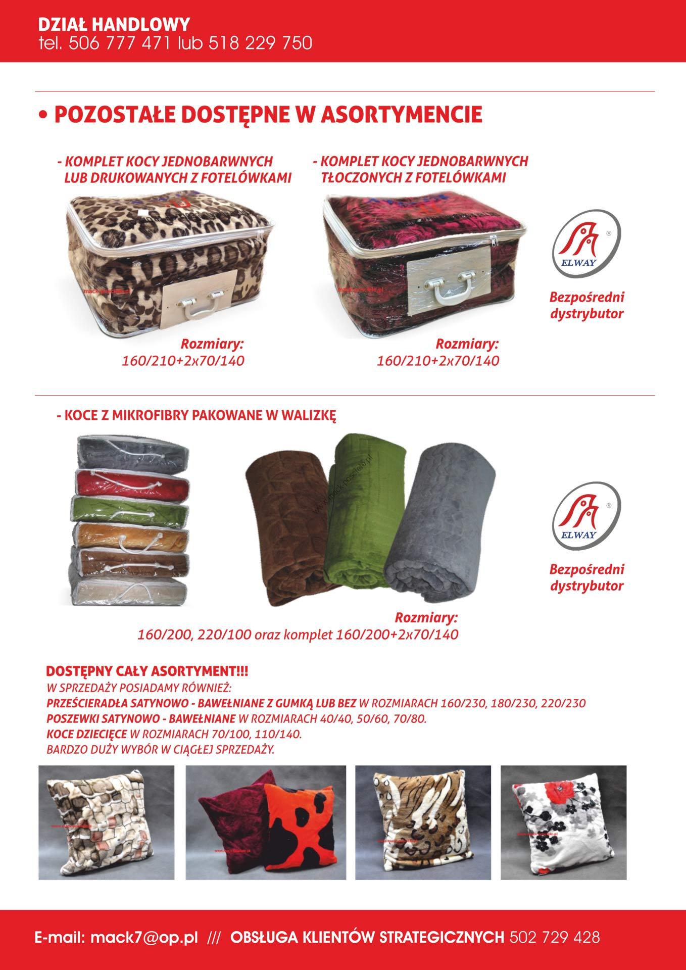 Hurtownia pościeli Mack