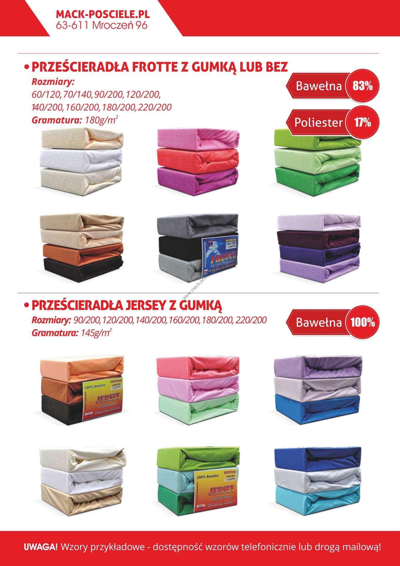 Prześcieradła Hurtownia