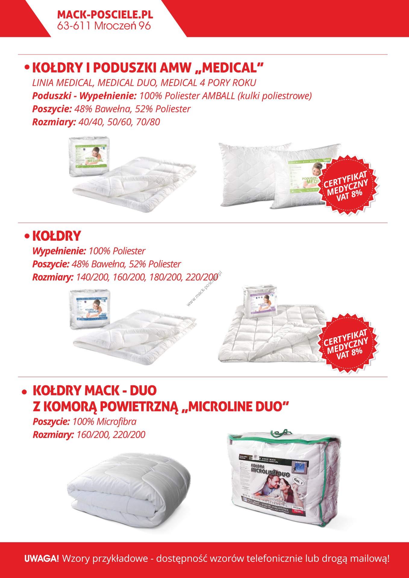 Kołdry Mac Hurtownia i Produkcja